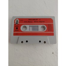 Plakperest Zeki Alasya, Metin Akpınar – Reklamlar 3 - Almanya Basım  Kaset /minareci/kapaksız-2.el