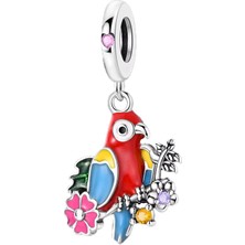 Fubena Kırmızı Muhabbet Kuşu Sallantılı Charm