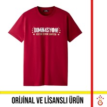 Galatasaray Lisanslı 2026 Şampiyonluk Dominasyon Kırmızı Tişört