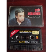 Plakperest Edip Akbayram ‎–  Senden Haber Yok  -  1991 Türkiye Basım Kaset Albüm-2.el