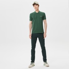Lacoste Erkek Slim Fit Yeşil Pantolon