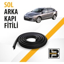 B&M Kauçuk Renault Megane 3 Station Wagon Sol Arka Kapı Fitili BM04136