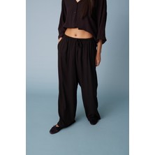 Nisan Triko Beli Lastikli Rahat Pantolon