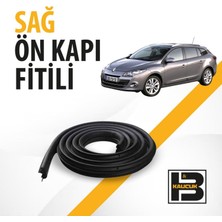 B&M Kauçuk Renault Megane 3 Station Wagon Sağ Ön Kapı Fitili BM04139