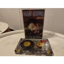 Plakperest Ferdi Tayfur  Dünya / Bir Şarkı Seç Kendine - 1995 Almanya Basım  Nadir Kaset / Destan Müzik 2.el