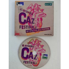 Plakperest 18. Istanbul Caz Festivali  = 18TH Istanbul Jazz Festival  -  2011 Türkiye Basım - CD Albüm-2.el