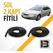 B&M Kauçuk Renault Laguna 2 Station Wagon Sol Ön ve Arka Kapı Fitili BM03979