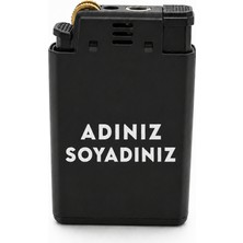 Digi Monster Kişiye Özel Çift Alevli Metal Çakmak (Pürmüz + Normal) Hediye Kutulu