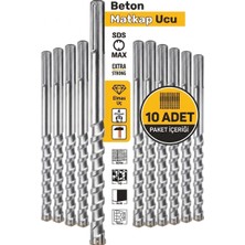 Filo Sds Max Elmas Beton Matkap Ucu ( 340MM ) [10LU Paket]