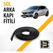 B&M Kauçuk Renault Megane 4 Hatchback Sol Arka Kapı Fitili BM04115