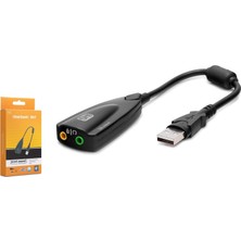  hadron hdx5254 usb harici ses kartı 7.1 siyah