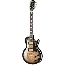 Epiphone Inspired By Gibson Custom Les Paul Custom Elektro Gitar (Cobraa-Burst)