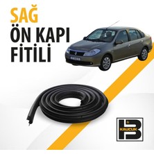 B&M Kauçuk Renault Symbol (2.nesil) Sağ Ön Kapı Fitili BM04237