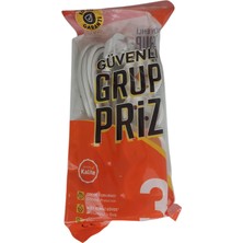  tuncmatik powerstrıp3 tsk19060 3  metre  ıec 66884-1:2022 standartı, fr (alev almaz) anahtarlı 3 lü grup priz