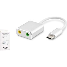 Belirtilmemiş Hadron Hdx5256 Type C Harici Ses Kartı 7.1 Beyaz