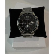  swiss plus man  erkek kol saati  watch basic seri model-10 st3516ags lüx black-silver