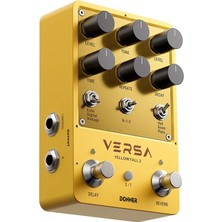 Donner Versa - Yellow Fall Iı 3x3 Reverb ve Delaypedalı