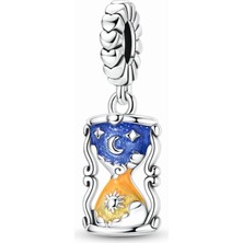 Fubena Gece Gündüz Akan Kum Saati Sallantılı Charm