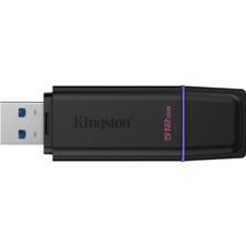  kingston dtxg2-512gb 512gb portable usb 3.2 gen 1 datatraveler exodia black-purple flash bellek