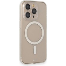 Mudanis Apple Iphone 14 Pro Kılıf Grand Magneticsafe Kapak - Şeffaf