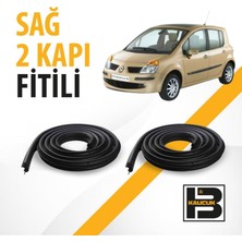 B&M Kauçuk Renault Modus Sağ Ön ve Arka Kapı Fitili BM04350