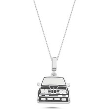 Silverize Siyah Bmw Kolye RZ82