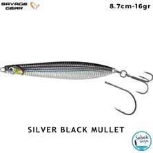 Savage Gear Seeker Isp 87MM 16GR Kaşık Yem Silver Black Mullet