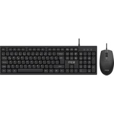  ınca ımk-376t kablolu klavye mouse set
