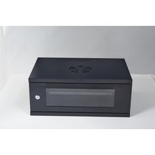  racksan se-6404s 4u duvar tipi kabinet (240-530-400) raf+fan