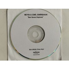Plakperest Meyra & Cemil Demirbakan / Beni Sensiz Düşünme - Türkiye Basım - 2. El Cd, Single , Promo