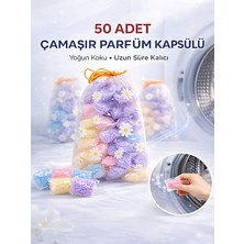 Airobazar 50’li Çamaşır Kokusu Boncuk, Giysi ve Dolap Parfümü,taze Temiz Kalıcı Koku, Anti Statik