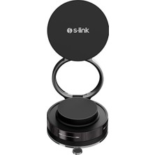  s-link sl-at44 magsafe holder vakumlu telefon tutucu siyah