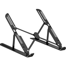  frisby fnc-5145st taşınabilir katlanır alüminyum tablet-notebook-laptop standı (10" ~ 15.6")