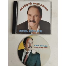 Plakperest Erol Söyler  – Akdüştü Saçlarıma –  Türkiye Basım  2. El CD   Albüm/ithaflı Imzalı