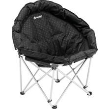 Outwell Casilda Deluxe Konforlu Katlanır Doğa ve Kamp Sandalyesi Blk Unisex Sandalye - Siyah