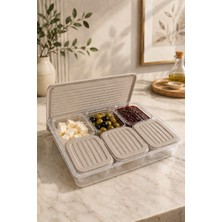 Bermira Home Collection 7 Parça Kahvaltılık ve Saklama Kabı Seti 6X0,35LT+1X2,5LT
