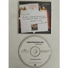 Plakperest Orientronique 2003 - Mixed By Dj Ipek -  Almanya Basım - 2. El Cd, Single, Promo
