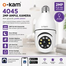 O-Kam 4045 2mp Ampul Kamera