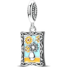 Fubena Van Gogh Ayçiçekleri Tablosu Sallantılı Charm