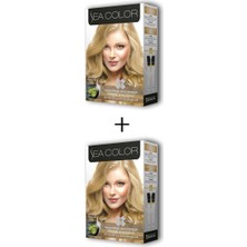 Sea Color 2x2 Tüp Krem Saç Boyası Seti Yoğun Sarı No:9.00