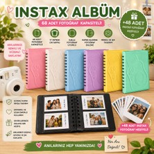 Best Hediye 48 Adet Instax Fotoğraf+Memory Fotoğraf Albümü - 65 Kapasite Hediyeli