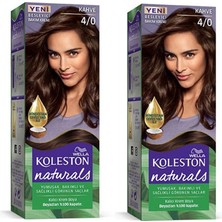 Wella Koleston Naturals Saç Boyası Kahve 4/0 2x Paket