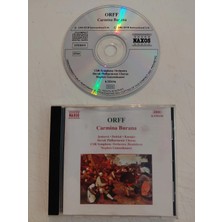 Plakperest Orff  –  Carmina Burana - 2003  Almanya Basım CD Albüm-2.el