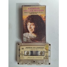 Plakperest Andreas Vollenweider ‎– ...behind The Gardens. - 1989 Türkiye Basım 2. El Kaset Albüm (Uzelli)