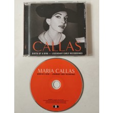 Plakperest Maria Callas – Birth Of A Diva — Legendary Early Recordings - 2007 Avrupa Basım  CD Albüm 2. El