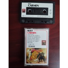 Plakperest Bızet - Carmen - 1989 Türkiye Basım 2. El Kaset Albüm