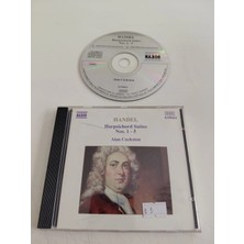 Plakperest Handel, Alan Cuckston – Harpsichord Suites Nos. 1 - 5 - 1990  Almanya Basım CD Albüm-2.el