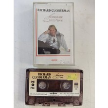 Plakperest Richard Clayderman –  Songs Of Love - 1988 Türkiye Basım  Kaset Albüm-Dönem Plak