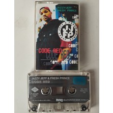 Plakperest Dj Jazzy Jeff & The Fresh Prince – Code Red - 1993 Türkiye Basım 2. El Kaset Albüm
