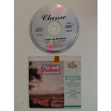 Plakperest Beethoven  - Piano Concerto Nr.5 /sonata Nr.6  - Avrupa Basım  CD Albüm-Dönem Plak